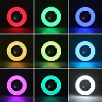LED Light Bulb with Integrated Bluetooth Speaker & Remote Control | Box Packing| Controlled by smartphone,tablet 12w |Multicolor|Durable|Color changing|For parties-thumb2