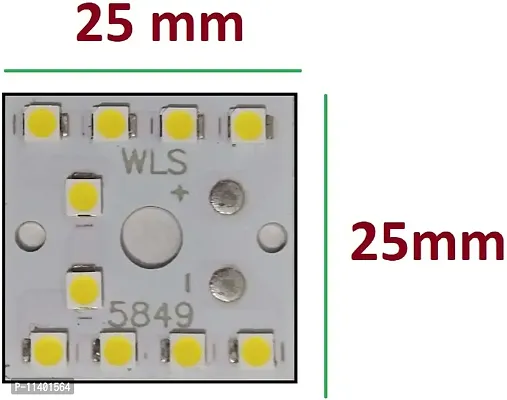 JIPNEX 15 Pcs 9 Watt MCPCB & 15 Pcs 9 Watt DOB White LED Bulb Raw Material Light . ()-thumb3