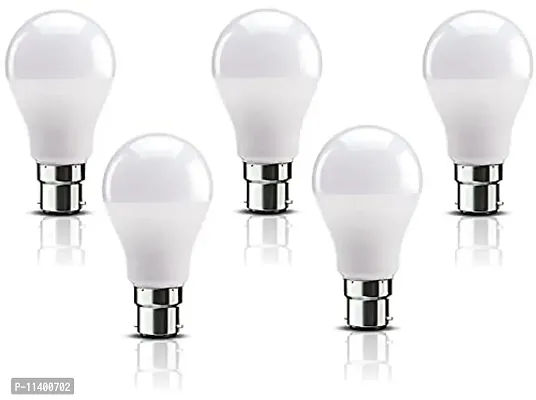 Nice 9-watt LED Bulb , Base B22 - Pack of 5