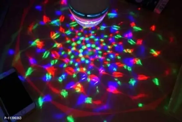 LED Crystal Rotating Bulb Magic Disco LED Light,LED Rotating Bulb Light Lamp for Party Home Diwali Decoration (digital trade ) (4)-thumb3