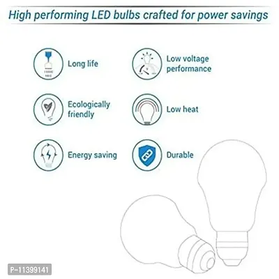 HSB 9 Watt Rechargeable LED Inverter Bulbs - Pack of 8-thumb3
