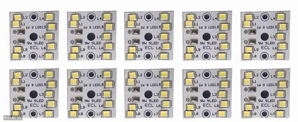 ONAS 9w MCPCB Led Raw Material For Led Bulb Light ( 10 Square LED) Electronic Components . ()