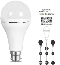 Haale LED Rechargeable Emergency Bulb with B22 Base, Inverter Bulb Upto 4 Hrs Built-in Power Backup, White Color-thumb3