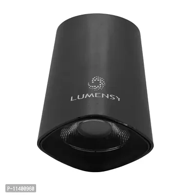 LUMENSY LED 20-Watts COB Wall Spot/Focus ROHMBUS Light with White Metallic Body (Cool White)-thumb5