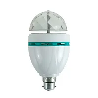 tulsi 360 Degree LED Crystal Rotating Bulb Magic Disco LED Light,LED Rotating Bulb Light Lamp for Party/Home/Diwali Decoration-thumb1