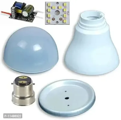 ROOPREKHA ( Pack of 10 ) LED Bulb mcpcnb housing Full led Bulb raw Material Light . ()