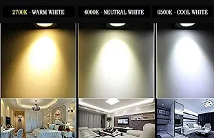 LUMENSY LED 20-Watts COB Wall Spot/Focus ROHMBUS Light with Black Metallic Body (Cool White)-thumb1