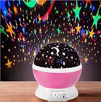 CHOOSY Plastic Glass Rotating 4 Mode Sky Star Master Mini Projector Lamp for Kid's Room/Home Decoration (Assorted Colour)-thumb3