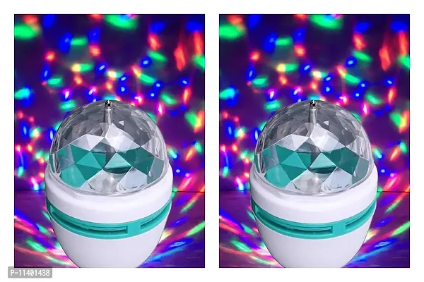 9W B22d LED Disco Party Bulb- Multi Color Pack Of 2