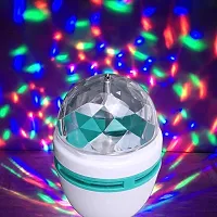 tulsi 360 Degree LED Crystal Rotating Bulb Magic Disco LED Light,LED Rotating Bulb Light Lamp for Party/Home/Diwali Decoration-thumb2