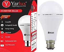 Yarlux Rechargeable Emergency Inverter Bulb 9-Watts (White)-thumb1