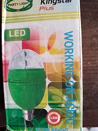 rystal Rotating Bulb Magic Disco LED Light, for Party/Home/Diwali Decoration - 1 Pcs (Multicolor)-thumb1