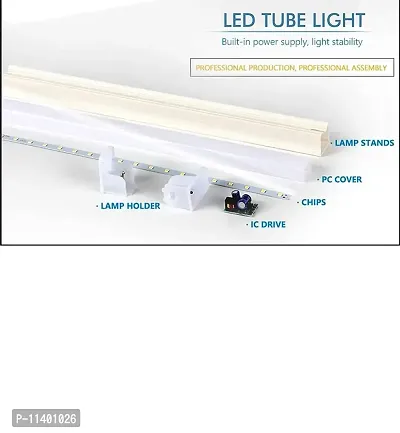 4ft Slim LED Tubelight 20W Cool White LED-thumb5