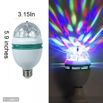MR 3W Full Color B22 LED lamp RGB Auto Rotating Stage light Holiday Bulb-thumb3