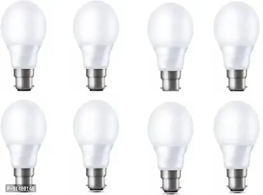 Kapoor pets?10 W Inverter Led Bulb, Used As Emergency Led Bulb , Rechargable Led bulb, Charging bulb for home, office (Cool Day White)-Pack of 8