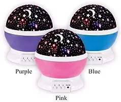 RD ENTERPRISE Romantic Sky Star Master Night Projector Lamp with USB 9 Colour 4 LED Rotation Baby Sleep Lighting USB Lamp Led Projection for Diwali Decor,Kid's Room, Home Decor (Multicolour)-thumb4