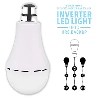 BSA 9watts Inverter Rechargeable Inverter LED Bulb with 4 Hours Backup - White Pack of (2)-thumb4