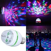 MR 3W Full Color B22 LED lamp RGB Auto Rotating Stage light Holiday Bulb-thumb1