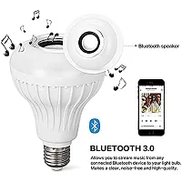 Color changing LED Music Smart Bulb with Bluetooth Speaker DJ Lights with Remote Control (Multicolor)-thumb4