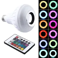 50W Prong LED Multicolor Light with Remote, Pack of 1 (1, Red)-thumb1
