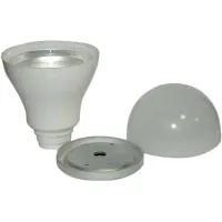 Led Bulb Body housing B22 cap Best for led bulbs and project works LightingKart (Pack of 10) (57mm(Plastic Housing))-thumb3