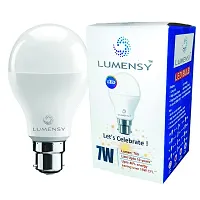 LUMENSY LED BULB 7W B22 WITH WARRANTY PACK OF 8 COOL WHITE,-thumb1