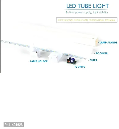 4ft Slim LED Tubelight 20W Cool White LED-thumb4
