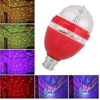LED Crystal Rotating Bulb Magic Disco LED Light,LED Rotating Bulb Light Lamp for Party Home Diwali Decoration (digital trade ) (4)-thumb1