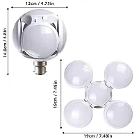 Online Generation B22 LED Bulb 40 Watt Decorative Deformable Football Shaped Cool White Light 1Pc (Color as per Availability)-thumb2