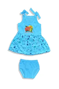 5 Frocks Set for Baby Girls-thumb1