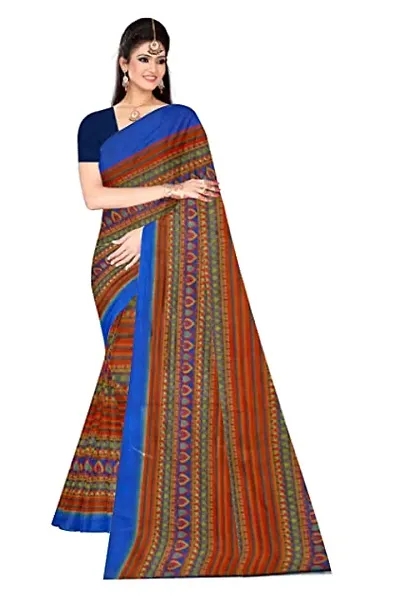 Stylish Georgette Saree with Blouse piece For Women