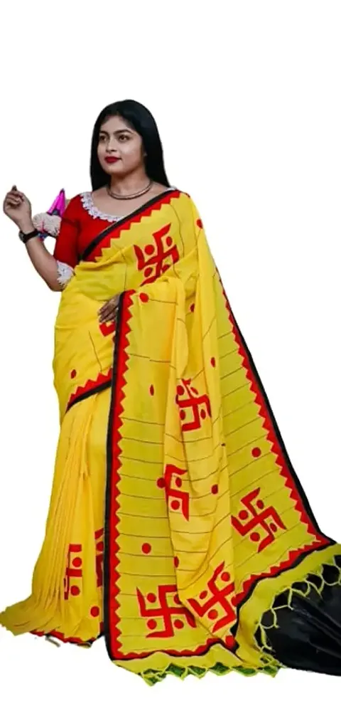 Stylish Georgette Saree with Blouse piece For Women