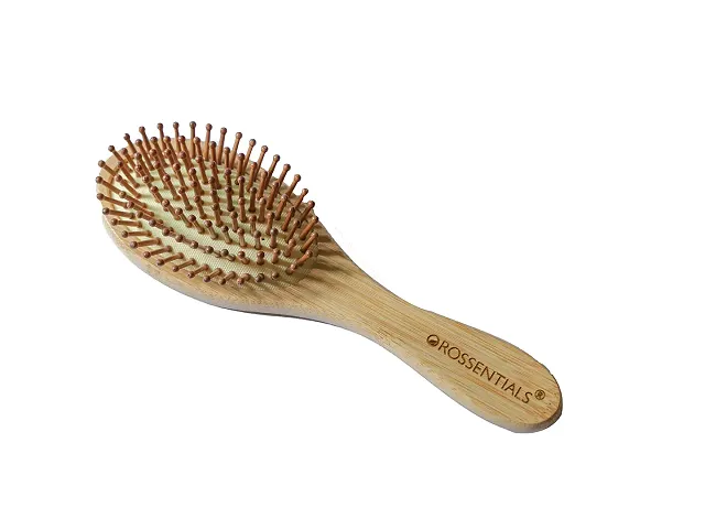 Baboo Natural Wooden Hair Brush/Baboo Classic Wooden Hair Brush/Hair Brush oval small hair brush