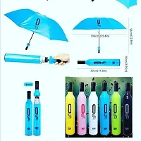 Bottle shaped Umbrella- Foldable Double layered Umbrella with cover-thumb1