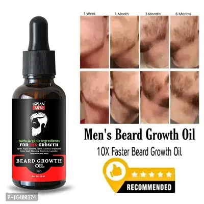 urban men Advanced  Beard Hair Growth oil- best beard oil for mens,beard growth oil,patchy beard growth,dadhi oil,mooch oil,dadhi ugane wala oil,advanced beard growth oil,orignal beard oil,bear-thumb0