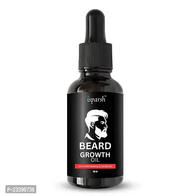 Beard and Hair Growth Oil, 30 ml | Beard growth oil for men | Hair growth oil for men | For faster beard growth | For thicker and fuller looking beard | Best Beard Oil for Patchy Beard | Clinically T