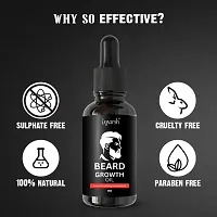 Beard and Hair Growth Oil, 30 ml | Beard growth oil for men | Hair growth oil for men | For faster beard growth | For thicker and fuller looking beard | Best Beard Oil for Patchy Beard | Clinically T-thumb1