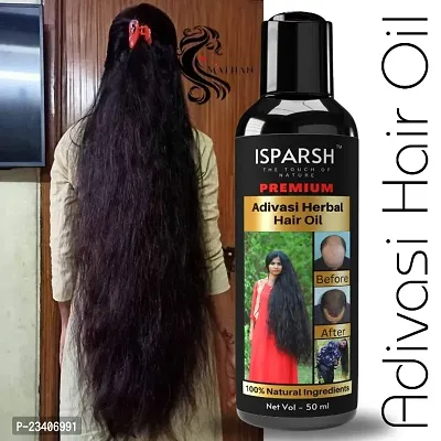 Isparsh Adivasi hair oil For Hair Fall Control, Hair Growth,Hair Regrowth,onion hair oil,castor oil for hair,coconut oil,amla oil,meethi oil,kaloji ka tel,bhringraj oil,almond oil,best hair oil 50 ml-thumb0