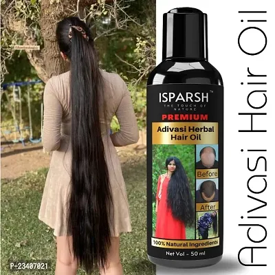 Isparsh Adivasi hair oil For Hair Fall Control, Hair Growth,Hair Regrowth,onion hair oil,castor oil for hair,coconut oil,amla oil,meethi oil,kaloji ka tel,bhringraj oil,almond oil,best hair oil 50 ml-thumb0