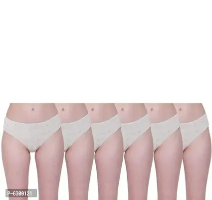 Stylish Cotton Women Disposable Panties For Travelling Spa Surgery- Pack Of 6