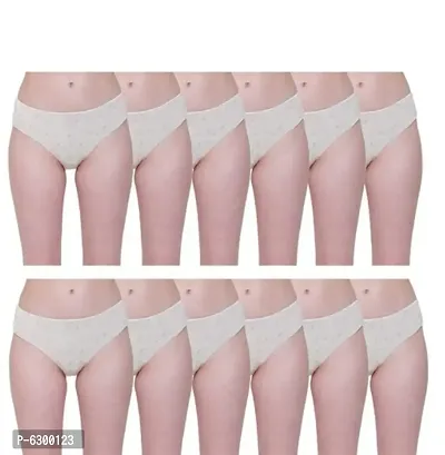 Stylish Cotton Women Disposable Panties For Travelling Spa Surgery- Pack Of 12
