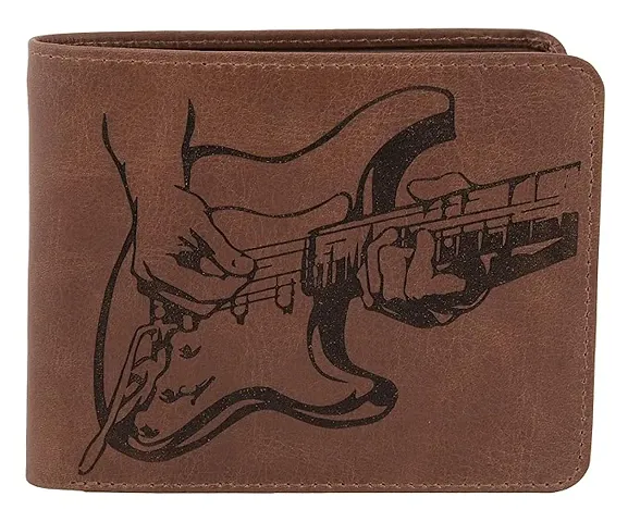 Comfortably Numb Guitar Solo Engraved Leather Wallet