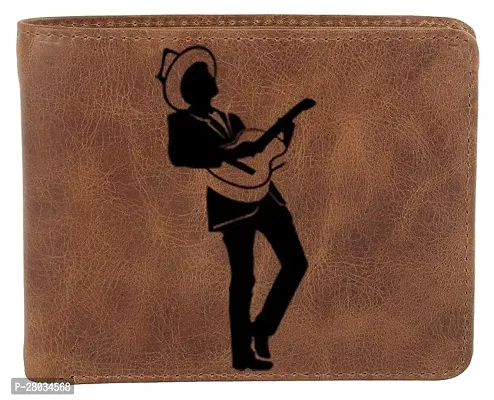 Blowin in The Wind Country Music Engraved Leather Wallet for Blues-thumb0