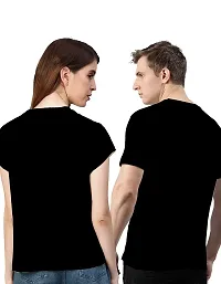 Bratma Love Black Couple T-Shirt-Women-thumb3