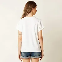 Bratma Holi T-Shirt Happy Holi White Women T-Shirt-thumb2
