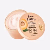 Oriflame love nature caring body cream with organic oat and apricot - 200 ml - E-KAROBAAR-thumb3