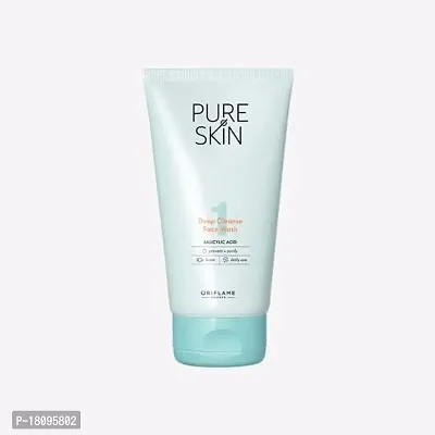 Oriflame PURE SKIN deep cleanse face wash - 150 ml - E-KAROBAAR-thumb5