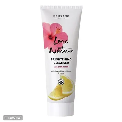 Brightening Cleanser With Organic Hibiscus Flower And Lemon - 125 Ml-thumb0