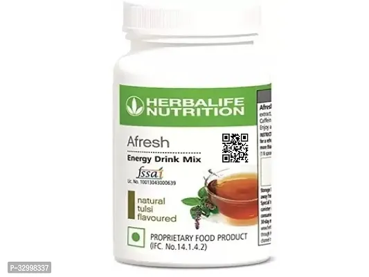 herbalife tulsi afresh energy drink mix 100 gms-thumb0