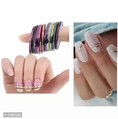 10 piece Nail tape with different Colours-thumb0